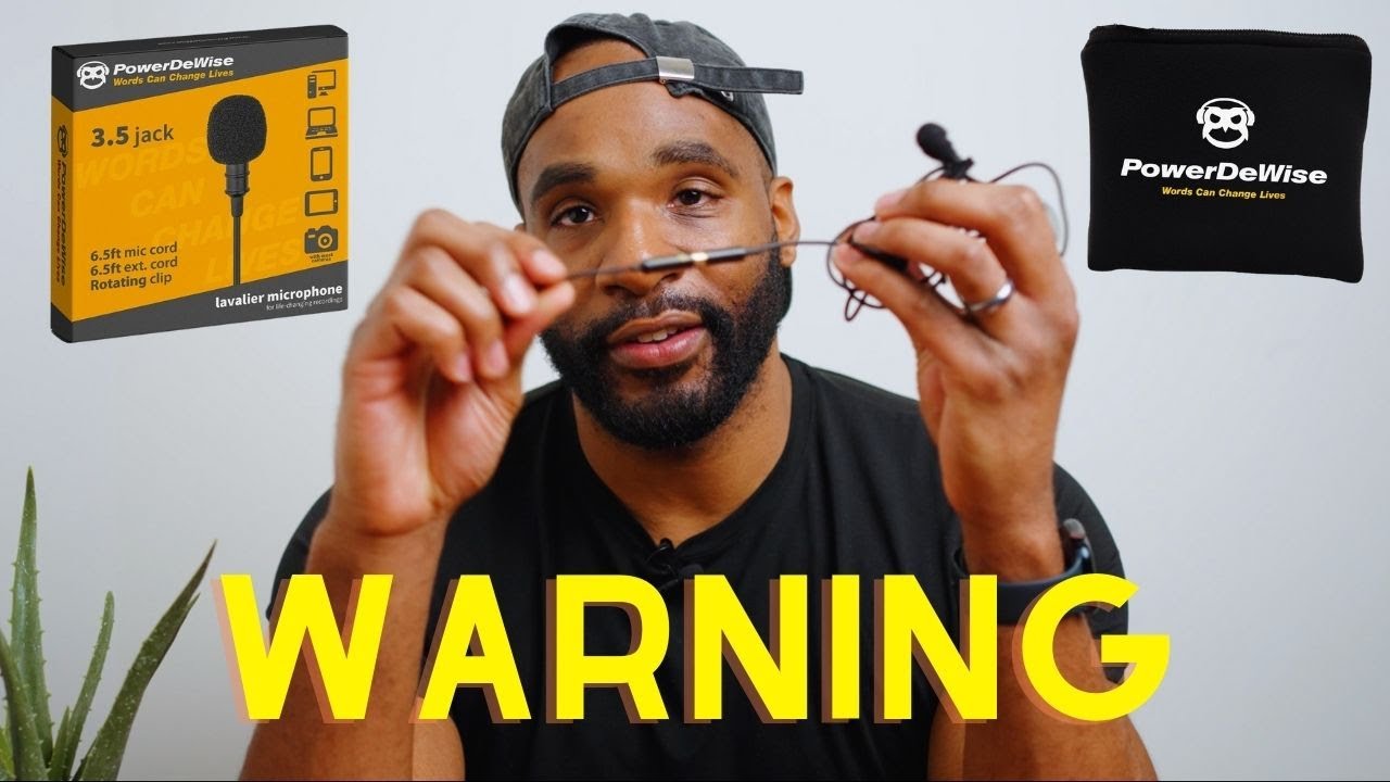 Обзор петличного микрофона PowerDeWise | Что вам не рассказывают