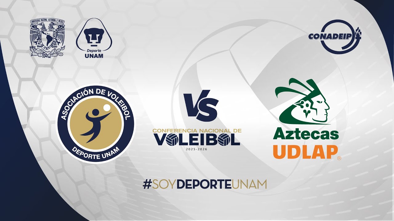 ✨ LIGA CONADEIP. VOLEIBOL VARONIL UNAM vs UDLAP🏐