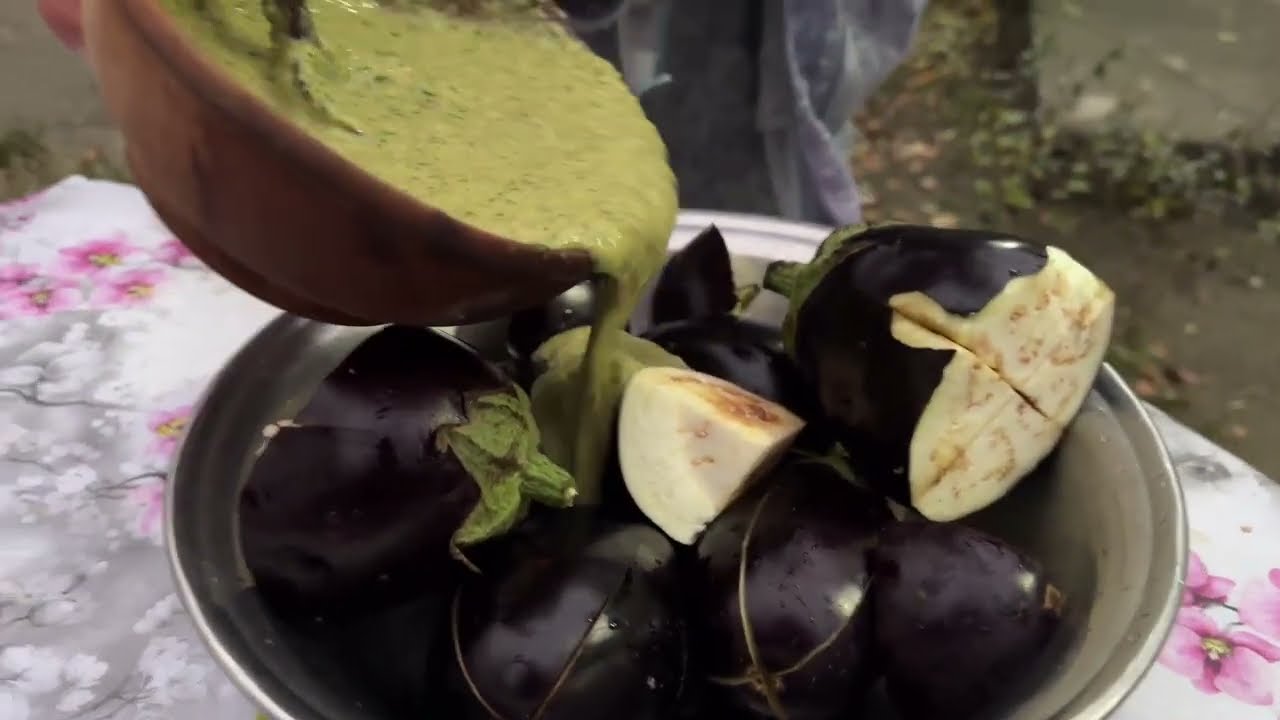 Brinjal Biryani - Enjoy Different Biryani With My Kids