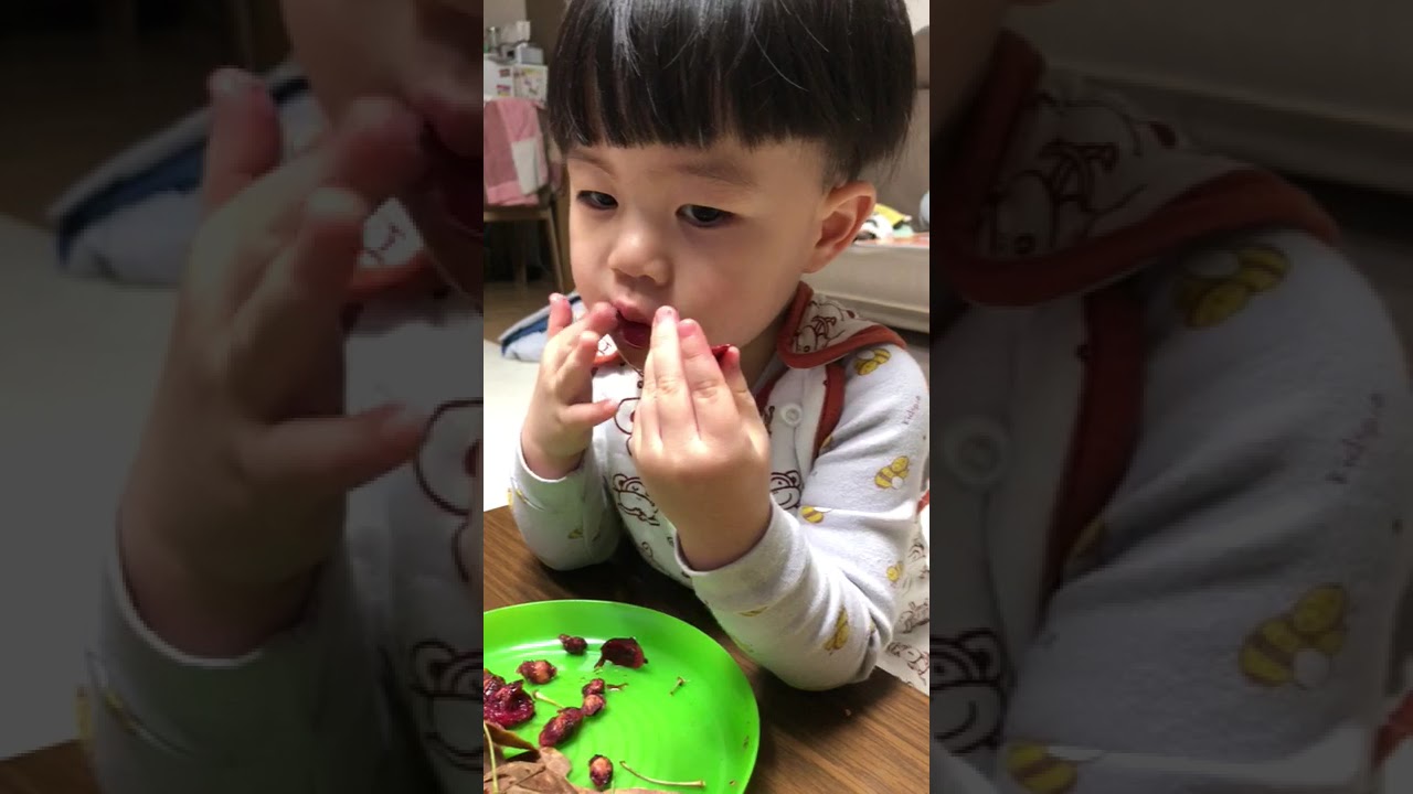 체리먹방..
