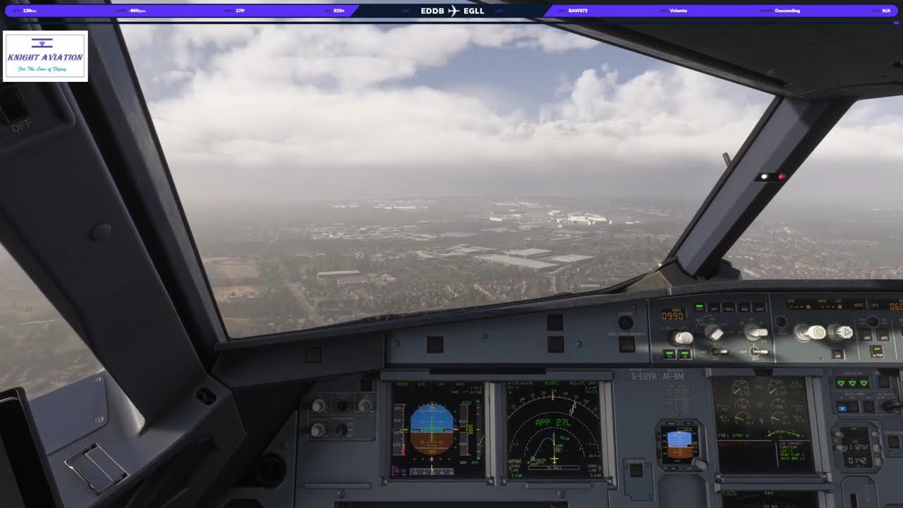 [MSFS2024] FENIX A320 IAE SL EGLL ILS27L VOLANTA 1202226