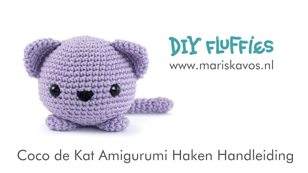 Coco de Kat Amigurumi haakpatroon Nederlands