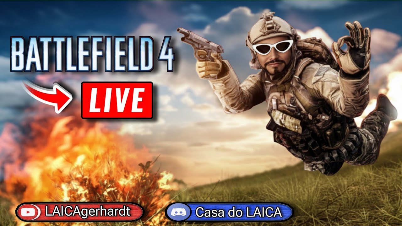 🔴 AO VIVO - 🤣 JOGANDO BATTLEFILD 4  em 2026 🤣 - LIVE - 25