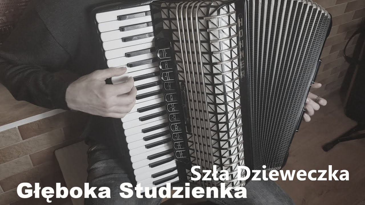 Biesiadne - Szła dzieweczka, Głęboka Studzienka accordion