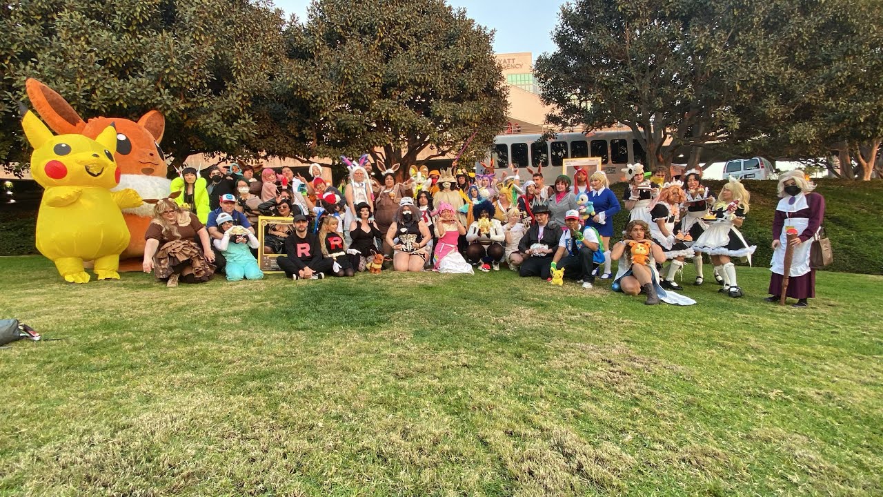Pokémon Cosplay Gathering. Anime Los Angeles 2025 Day 1.