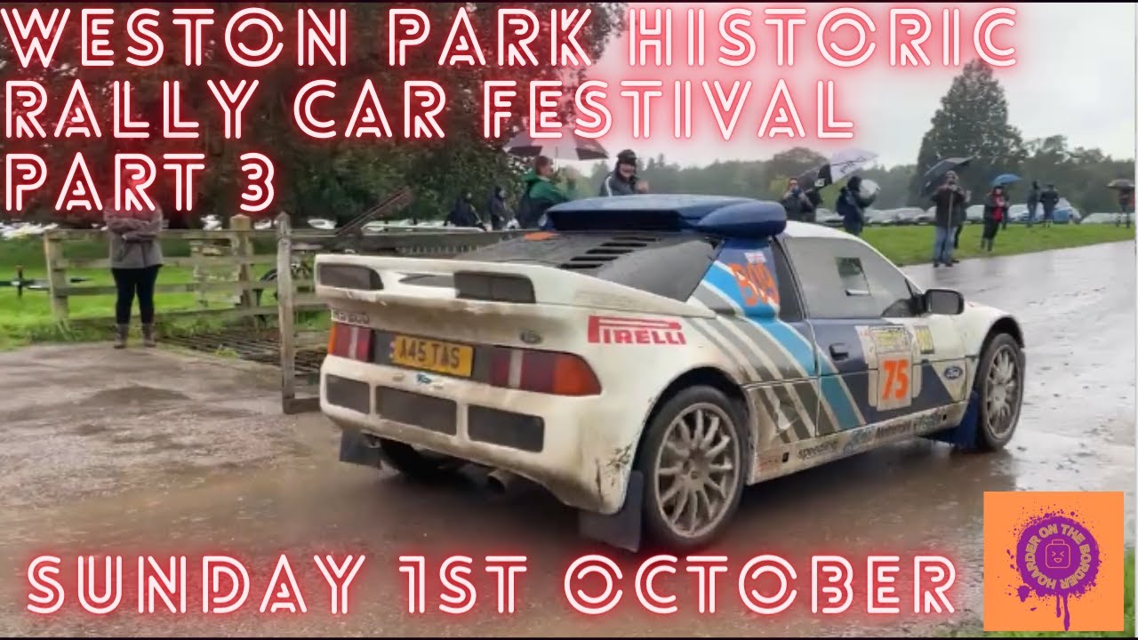 Weston Park Historic Rally Car Festival 1st October 2023 - Part 3