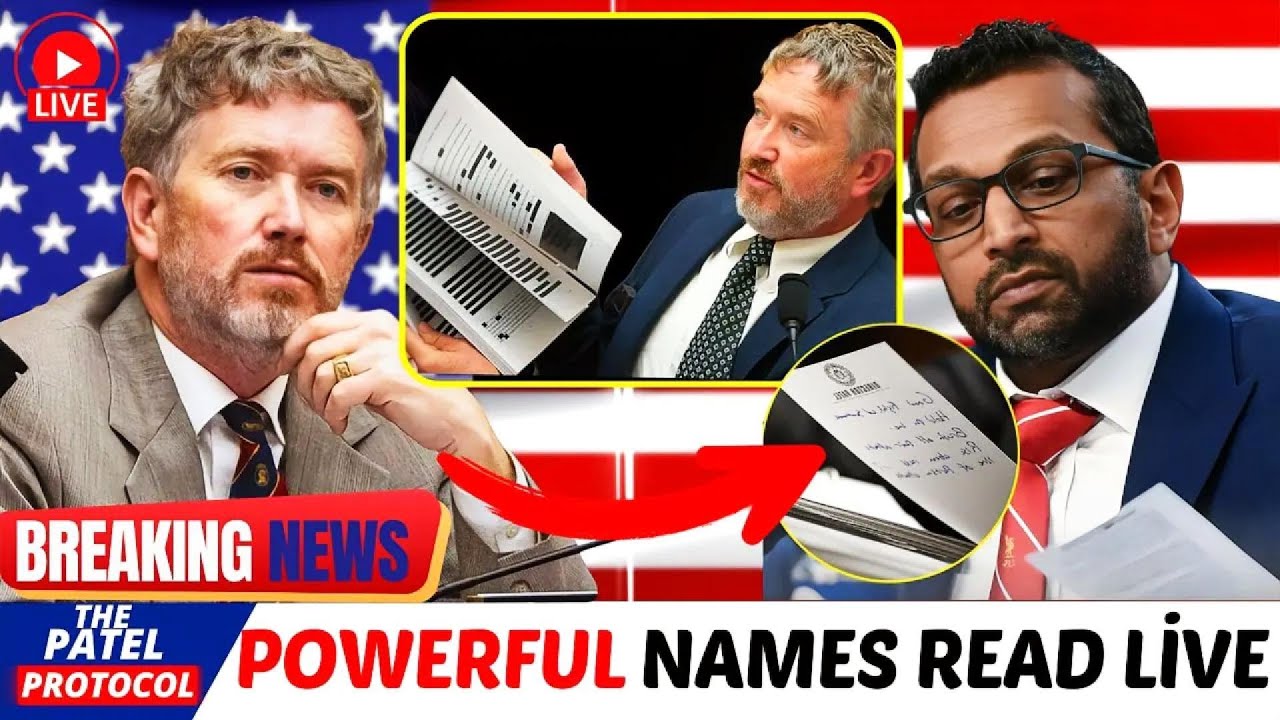 Massie Names 20 Epstein Clients &mdash; 67 Seconds Later, Patel's 'No Names' LIE Destroyed Career