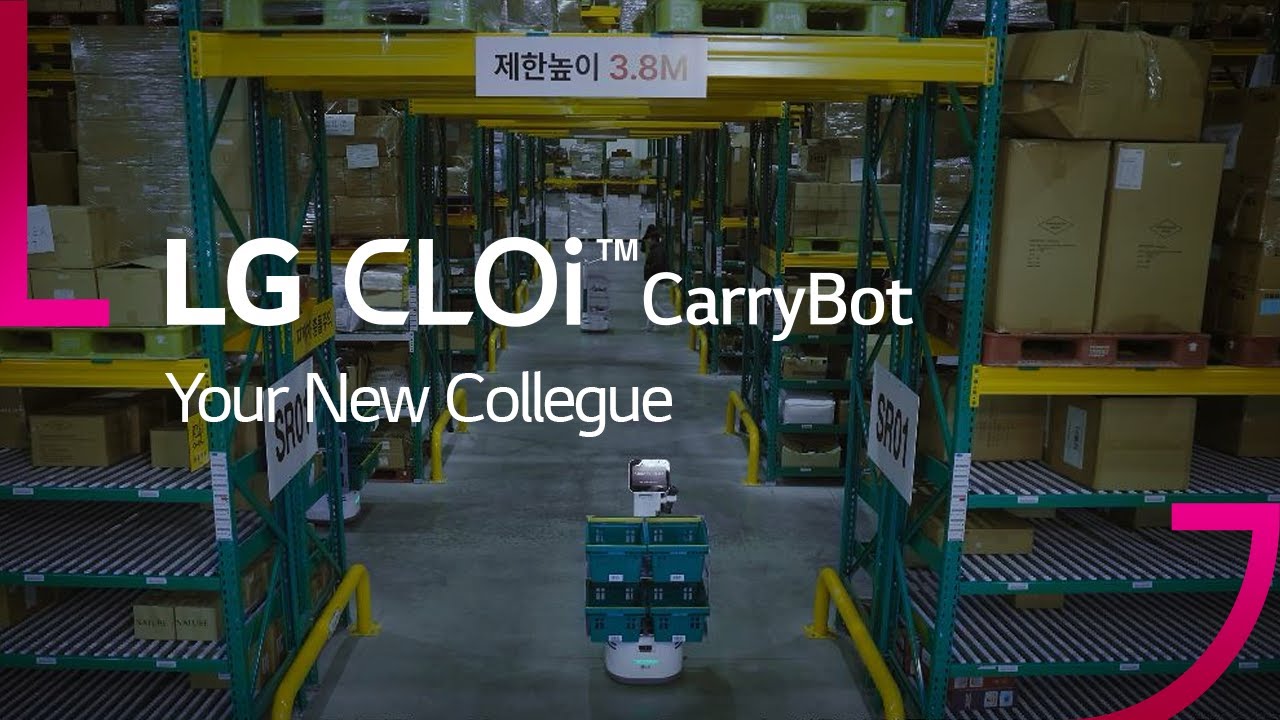 LG CLOi CarryBot : YOUR NEW COLLEGUEㅣ LG