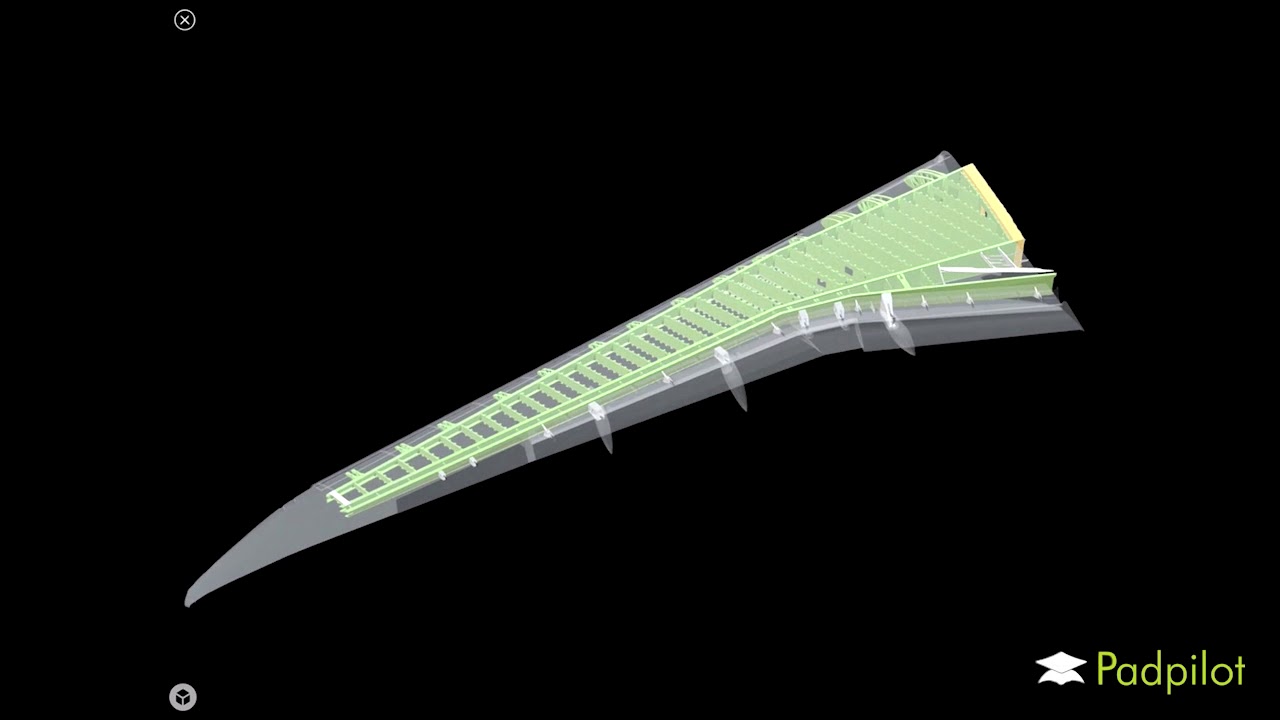 Content Plus 787 Wing Structure
