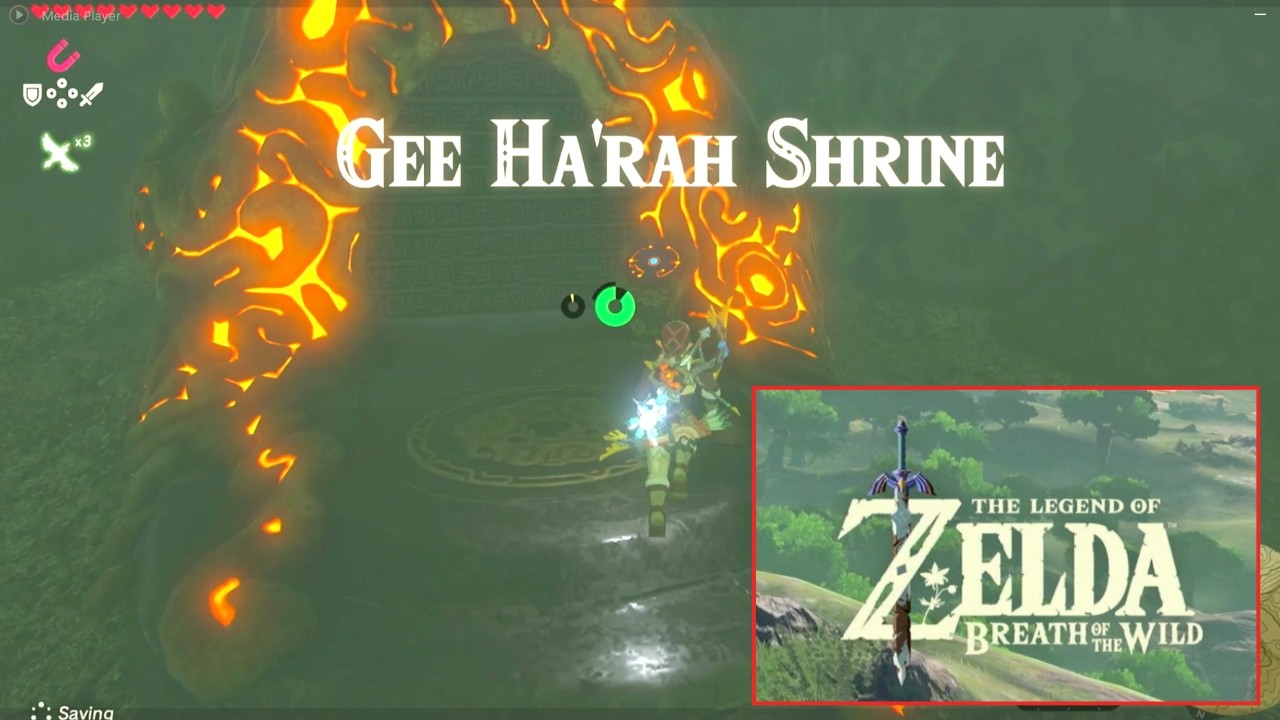 GEE HA'RAH SHRINE - THE LEGEND OF ZELDA - BREATH OF THE WILD