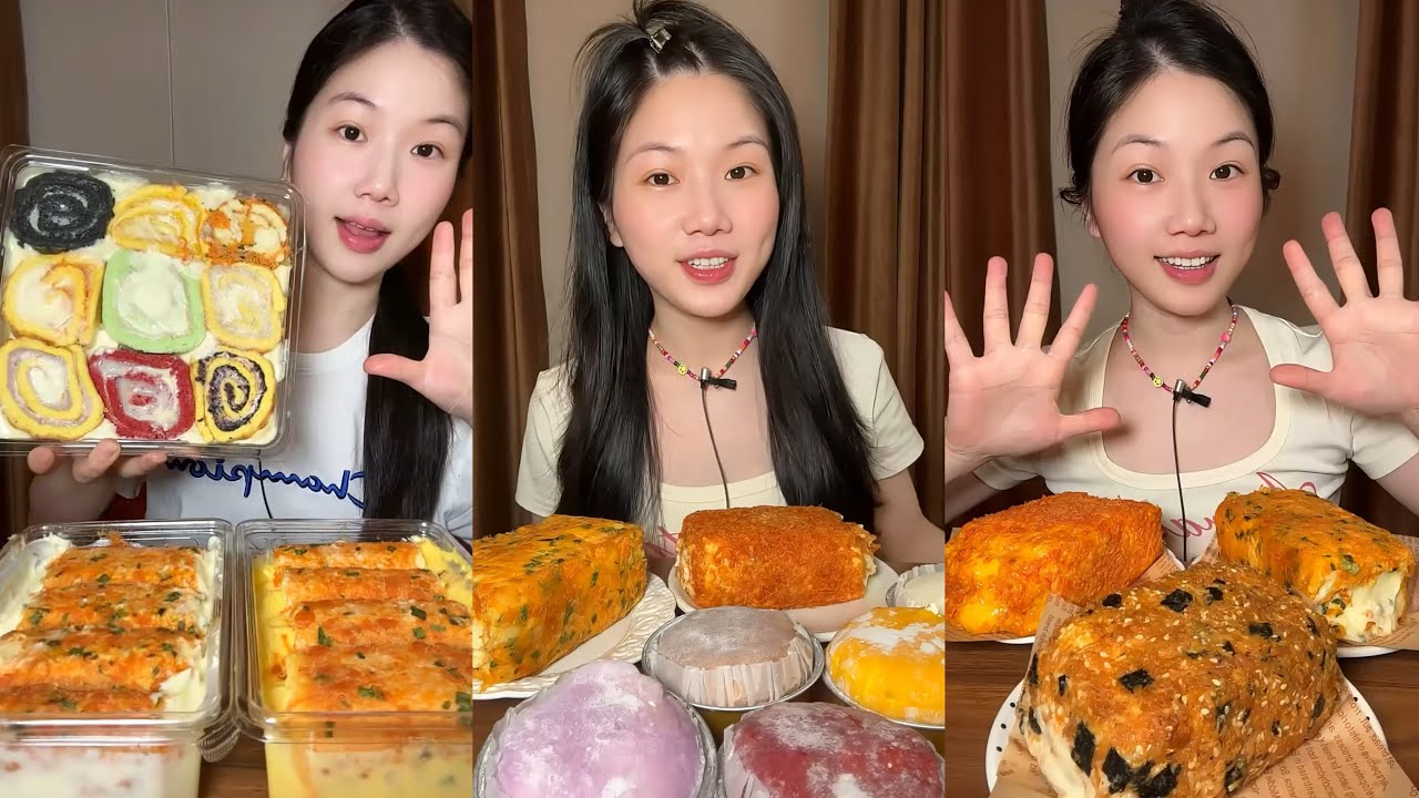 [ASMR] Dessert Mukbang Eating Chocolate Cake | Mukbang Eating Show💗🍰🧁