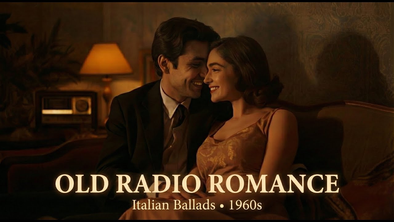Romantic Italian Ballads 📻 Old Radio Vibes | Retro Italian Classics 1960s