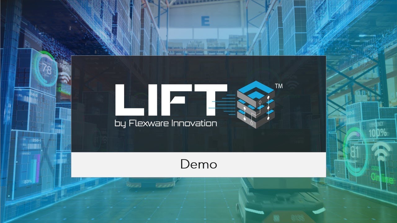 Intralogistics Automation Demo: LIFT Interface & Features