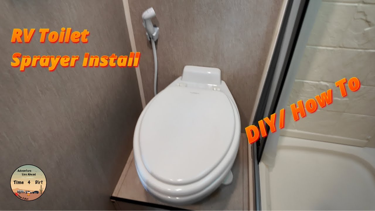 Adding A Sprayer To Dometic RV Toilet - RV MOD - HOW TO