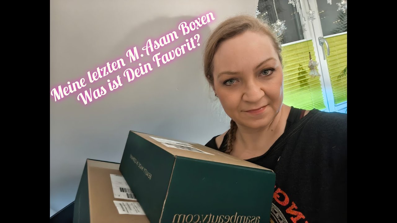 Unboxing der M.Asam Mystery Boxen