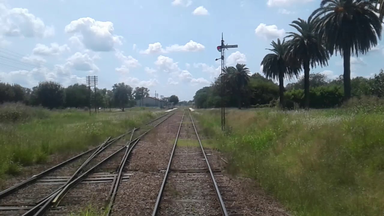Viajando en los trenes diésel de la Línea Sarmiento (11): Luján - Olivera