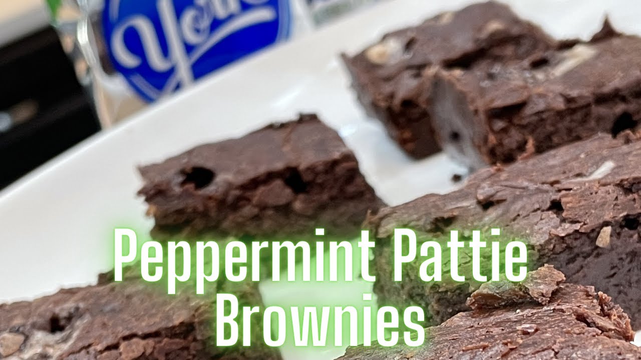 York PEPPERMINT Pattie Brownies:  The Mintiest Recipe Ever