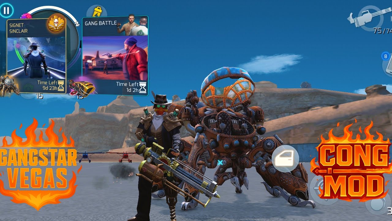 GANGSTAR VEGAS nhận robot nhện sắt đồ vàng FREE cực hiếm 💥