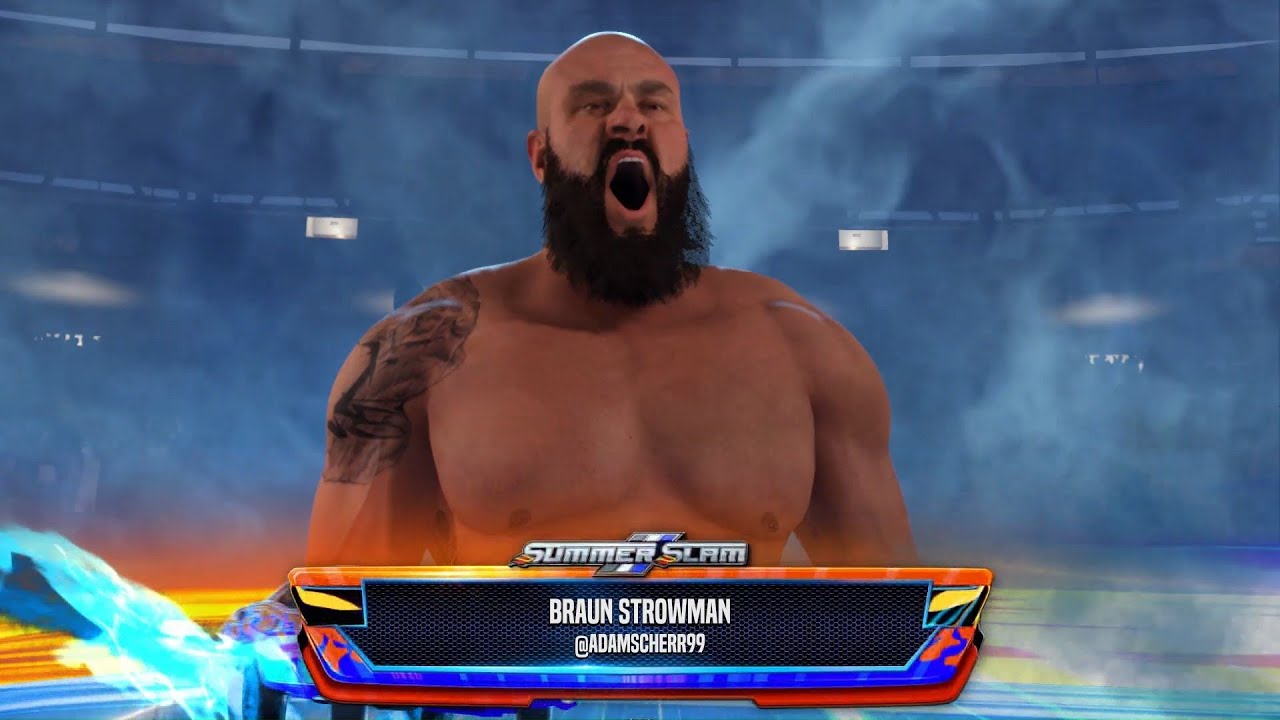 WWE 2K24 MY RISE | BRAUN STROWMAN CHALLENGE | SUMMER SLAM MATCH 3 | EPISODE 3