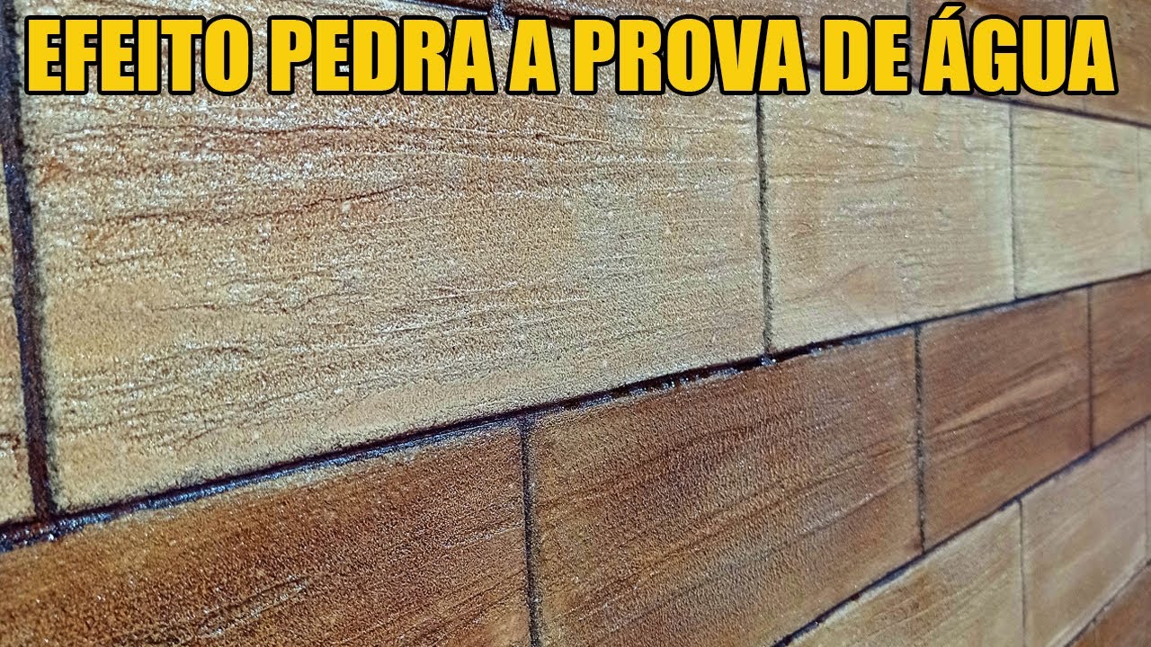 COMO CRIAR PEDRAS A PROVA D'ÁGUA faça você mesmo