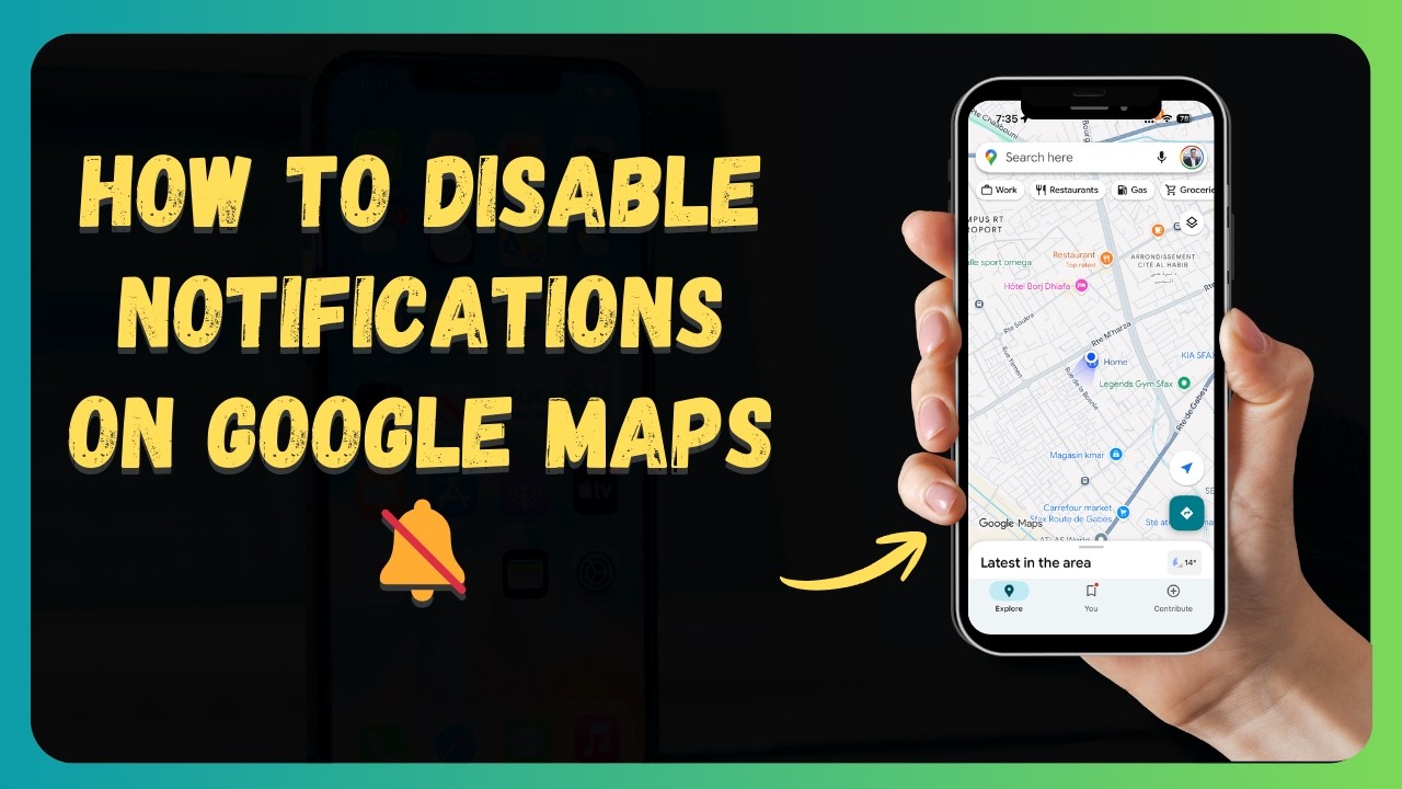 Как отключить уведомления в Google Maps 🔕 [Новое обновление 2026 года]