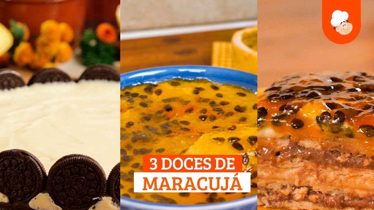 Doces com maracujá — Receitas TudoGostoso