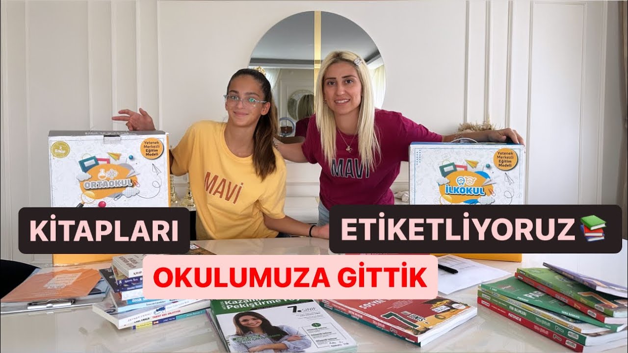 Yeni Kitaplarımızı Aldık 📚😍#okullaraçılıyor#okulalışverişi#izmir#yenikitap