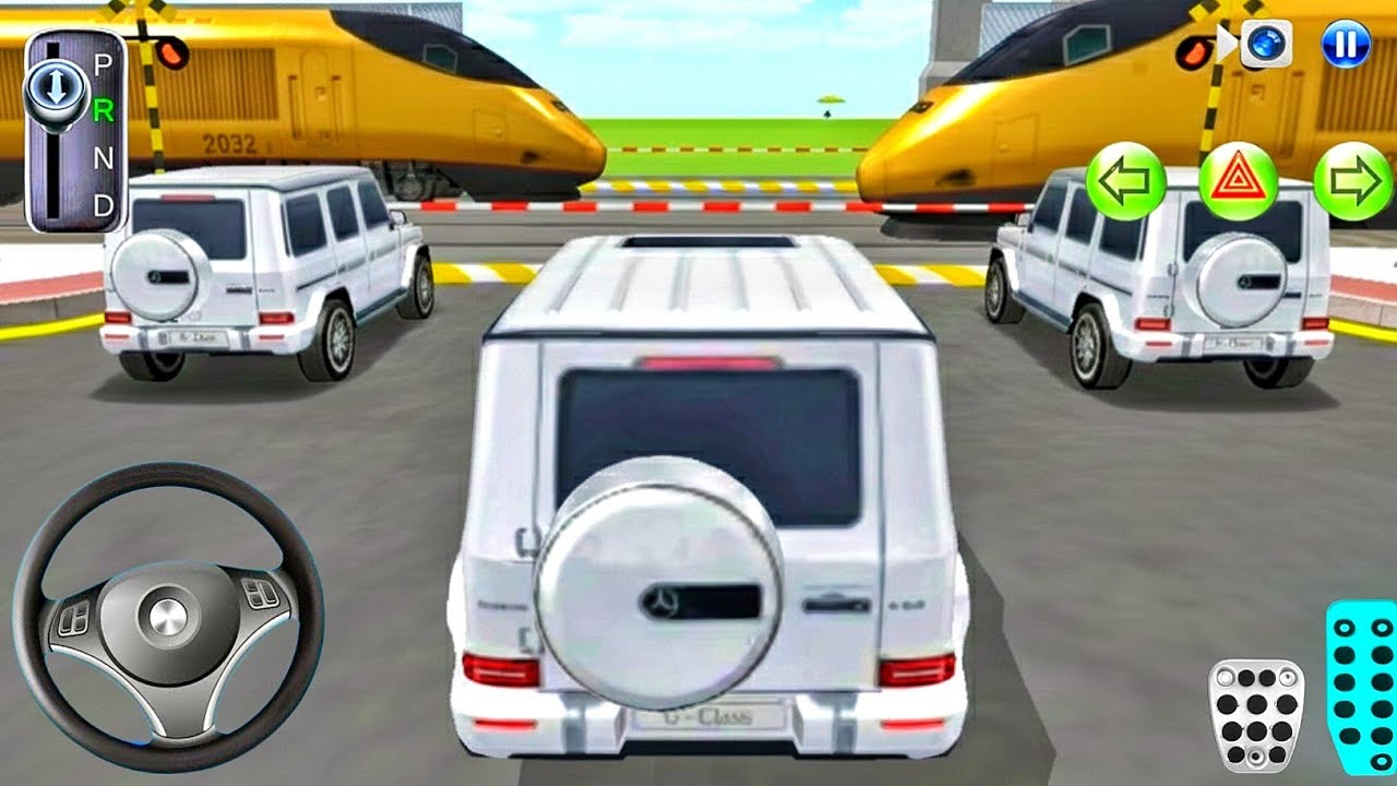New Golden Bullet Train vs Mercedes G63 - 3D Driving Class 2026 - Car Game - Android iOS GamePlay