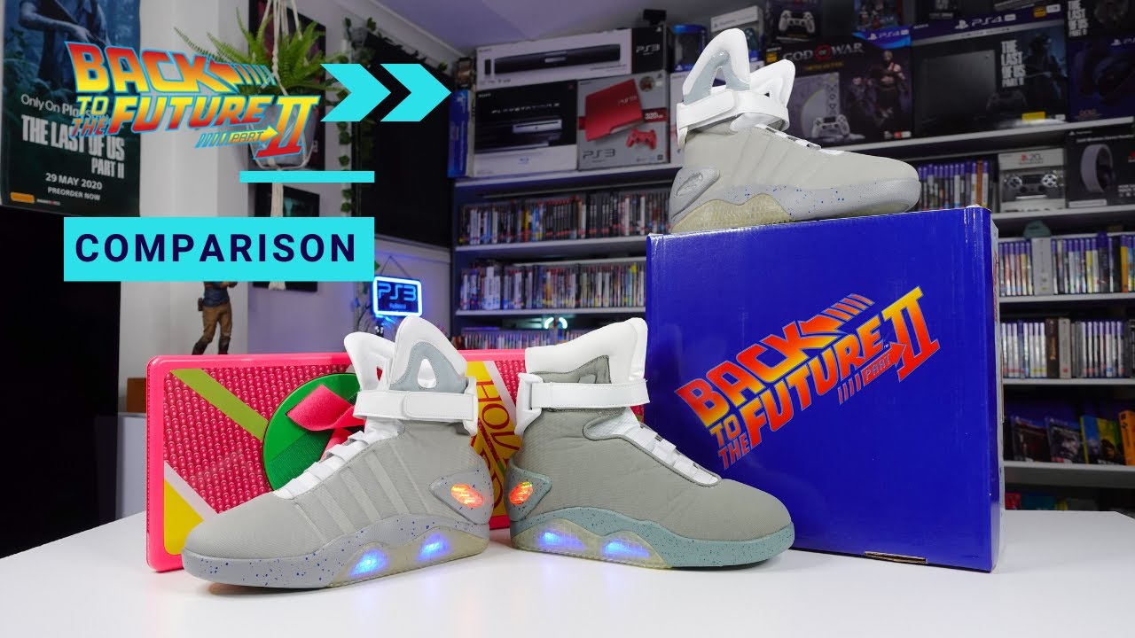 Back to the Future 2 Halloween Costumes Vs Ali Express Light Up Shoe Review