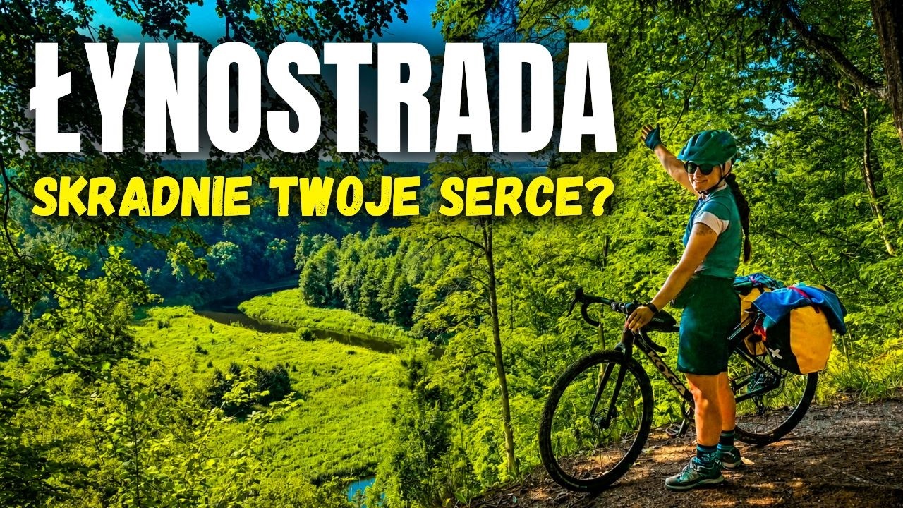 ŁYNOSTRADA - trasa rowerowa wzdłuż NAJDŁUŻSZEJ rzeki Warmii i Mazur - 180 km przygody