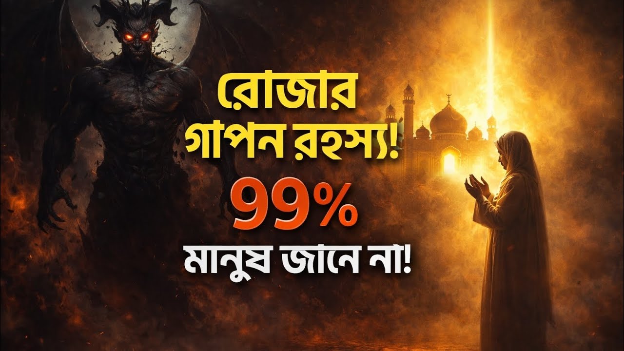 রোজার গোপণ রহস্য ৯৯ % মানুষ জানে না ।  Islamic Motivational video || Voice of Shohida 