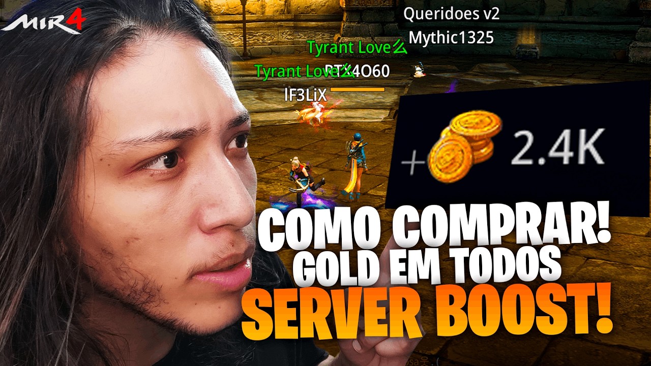 ISSO MUDA TUDO NO NOVO SERVER BOOST DO MIR4!