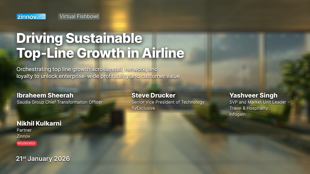 Driving Top-Line Growth in Airlines Ft. Tech Leaders from Infogain, flyExclusive, Saudia Group