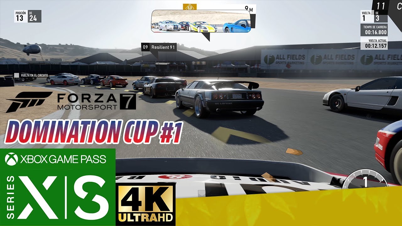 FORZA 7 Domination Cup #1 || Nissan GT-R 95 || Laguna Seca || XBOX Series X Gameplay