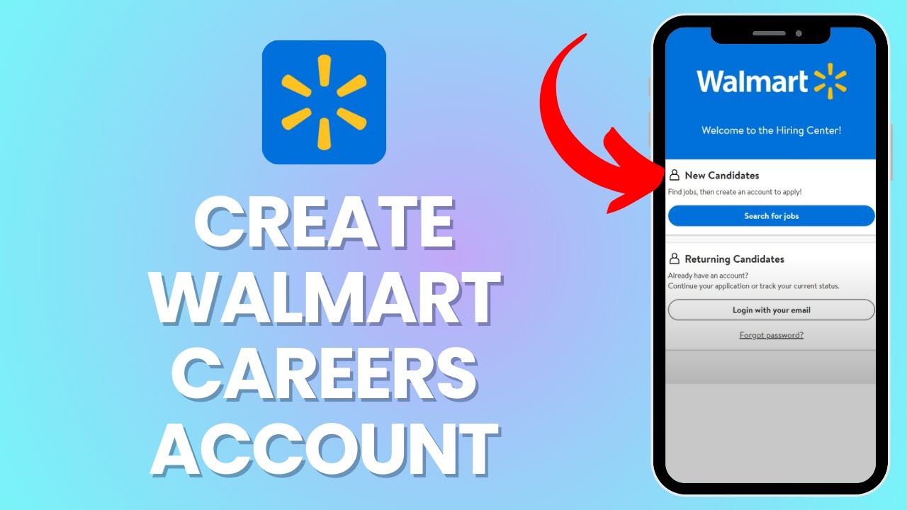 How To Create Walmart Careers Account | Walmart Careers Sign Up 2024