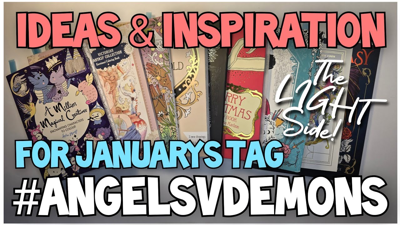 Найдите свою светлую сторону! Идеи и вдохновение на январь #AngelsVDemons.