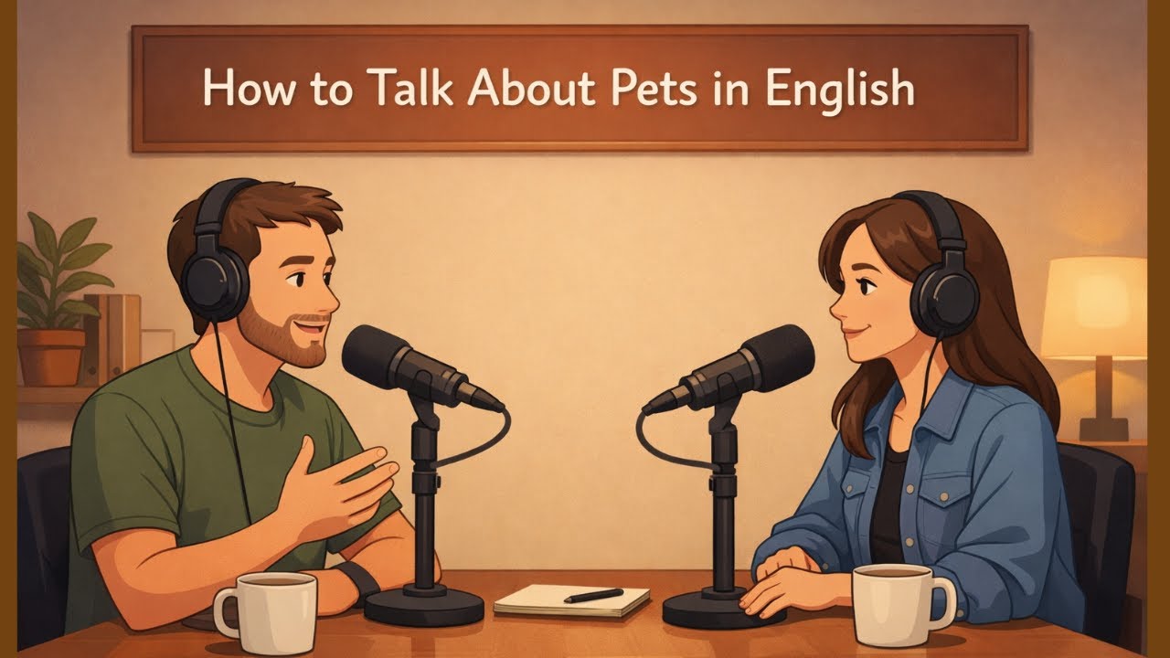 Learn Everyday English by Talking About Pets | Long Podcast Episode
