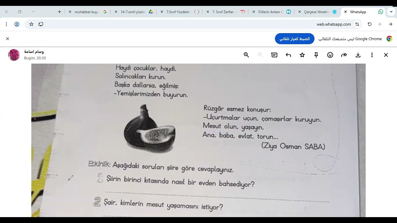 تعلم اللغة التركية جميع المستويات türkçe ve arapça öğrenelim