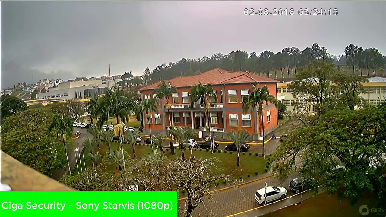 Giga Security - Sensor Sony Starvis - C&acirc;mera FULLHD 1080p