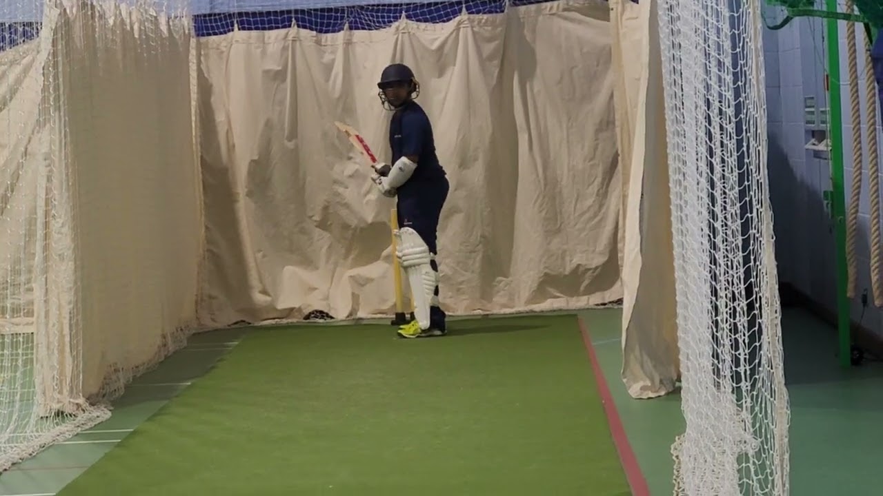 #cricket #bowlingmachine #cricketlover #drive - Gentle tap for a single