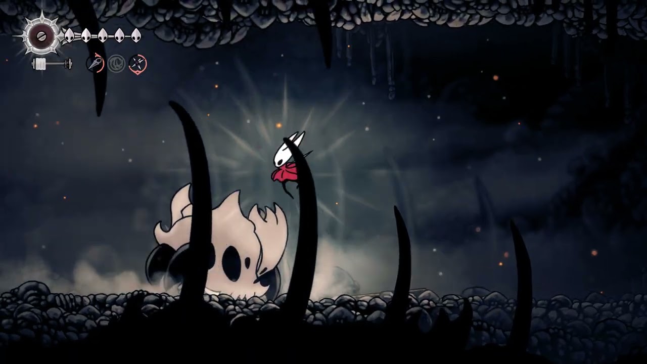 Hollow Knight Silksong - Beating Skull Tyrant