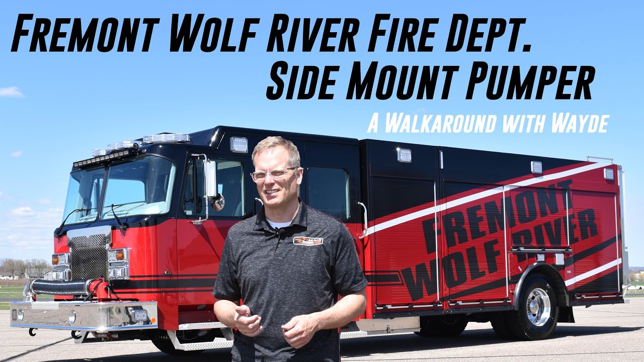 Fremont - Wolf River Fire Department Side Mount Pumper by CustomFIRE