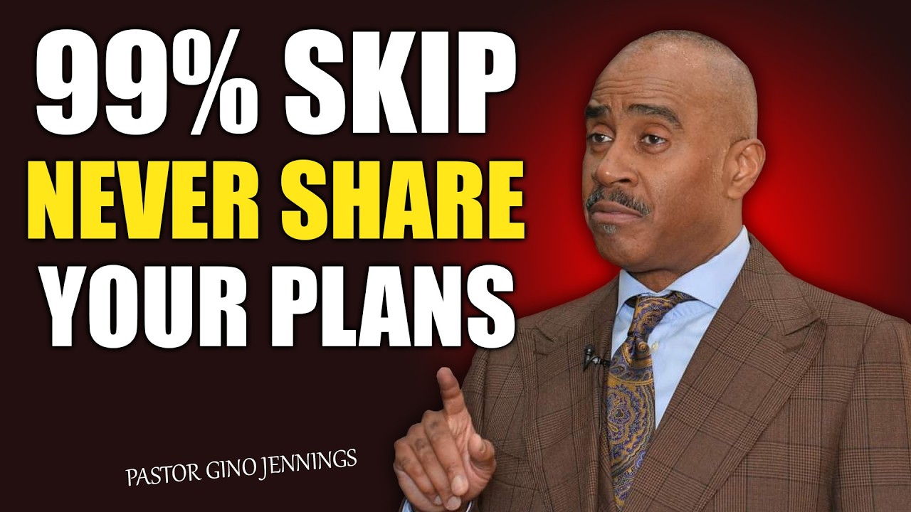 Pastor Gino Jennings | 99% Will Skip This, Why Your Dreams Die When You Speak Them?