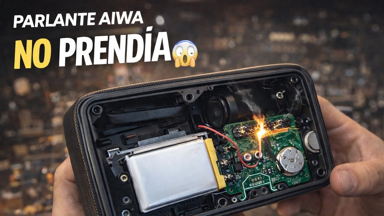 Reparamos Parlante bluetooth AIWA