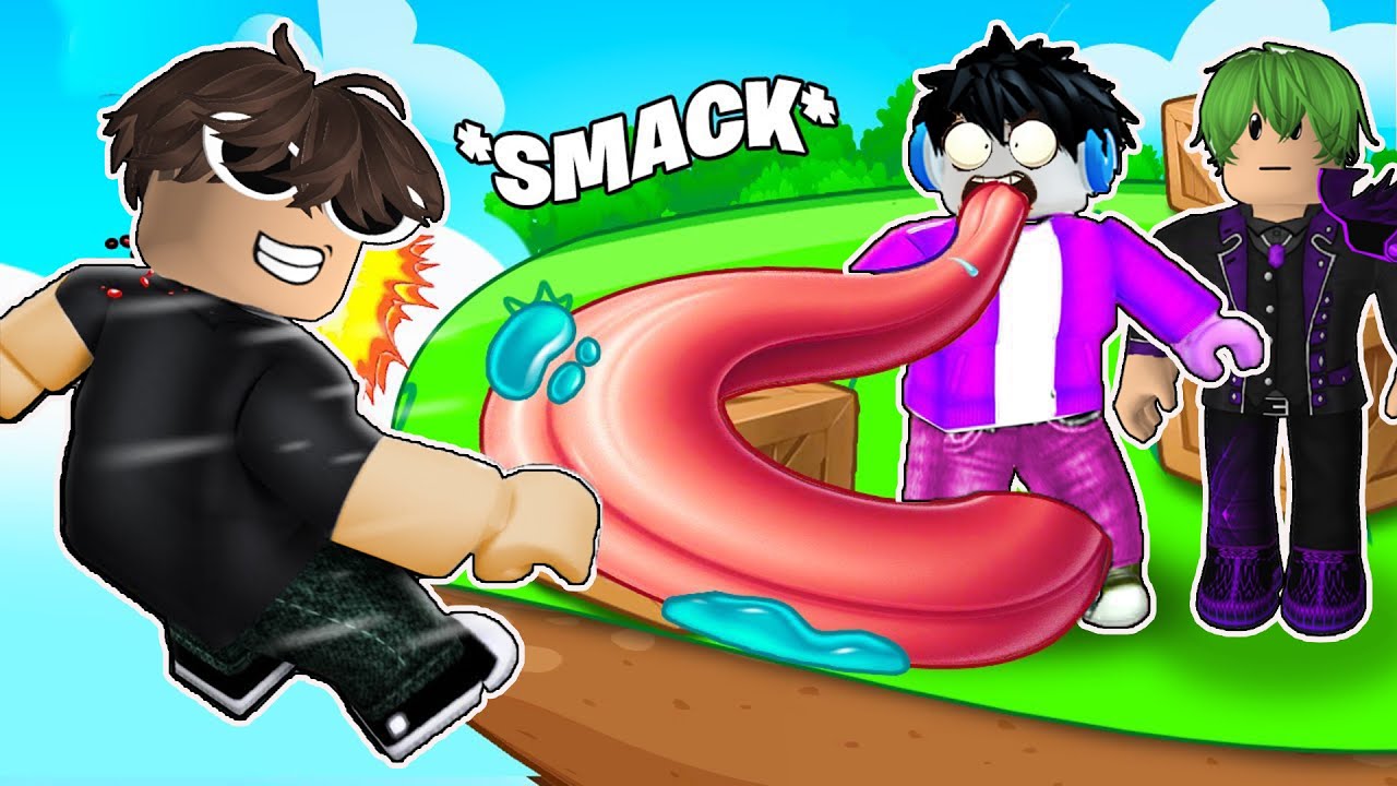 TONGUE BATTLES | ROBLOX | JeyJey vs. Jungkurt at Kenji!!