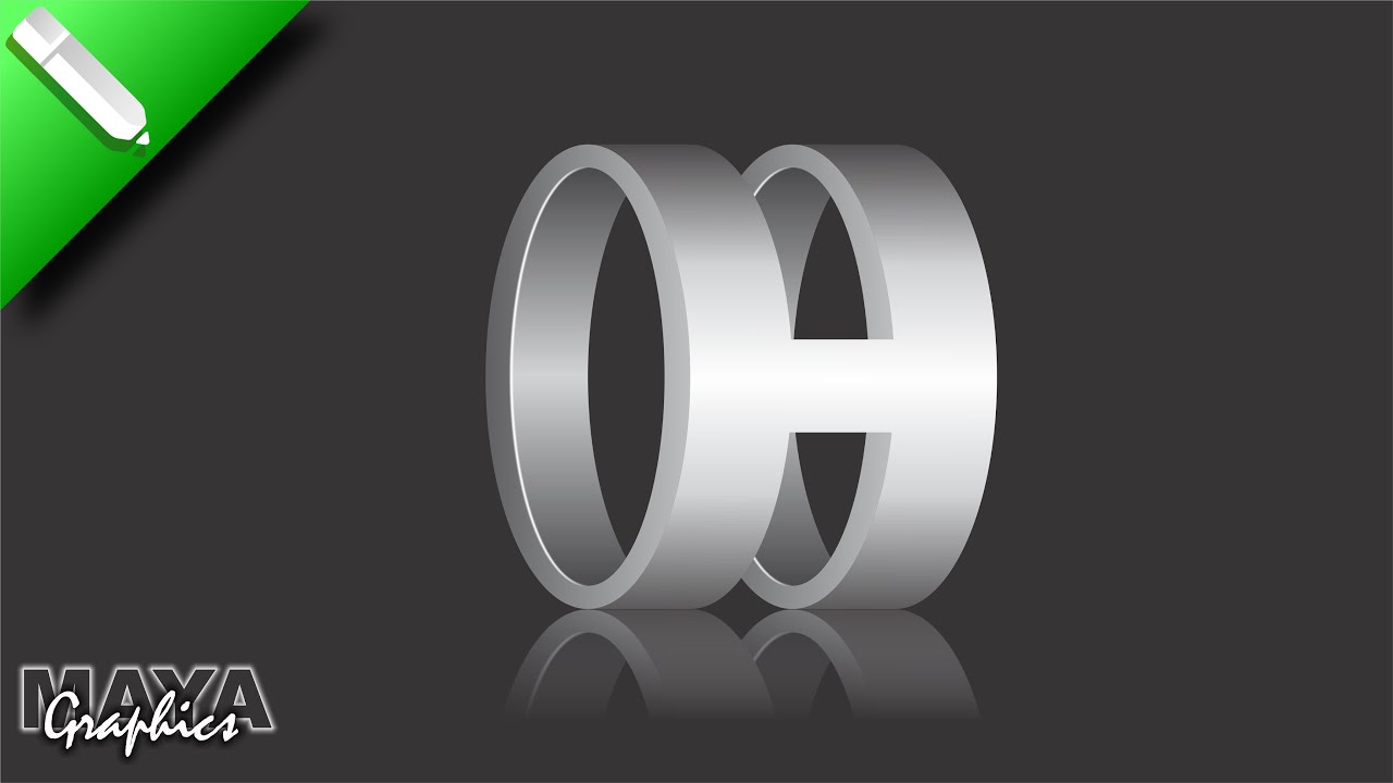 O H Logo Design in Coreldraw | Professional Logo Design in Coreldraw