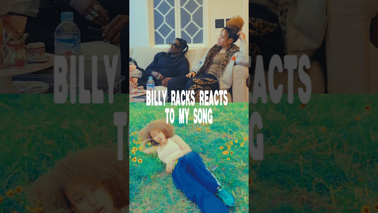 @Billyracxx реагирует на мою первую песню🖤