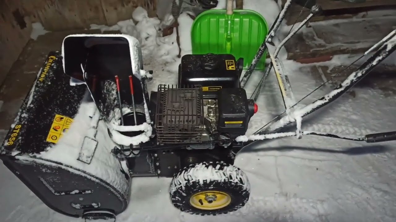 Тестируем чехол мотора Champion ST656 20 01 2026