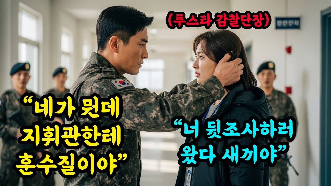 민간인 주제에 명령질 ' 잠입한 감찰단장 몰라보고 행패부린 대대장의 사이다 결말 #오디오북 #반전사연