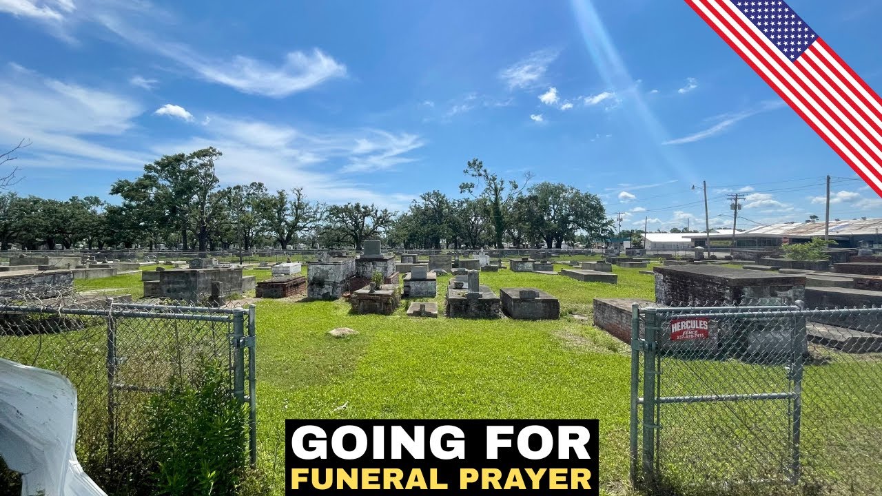 Going for Funeral Prayer 🤲 | American 🇺🇸 Graveyard 🪦 